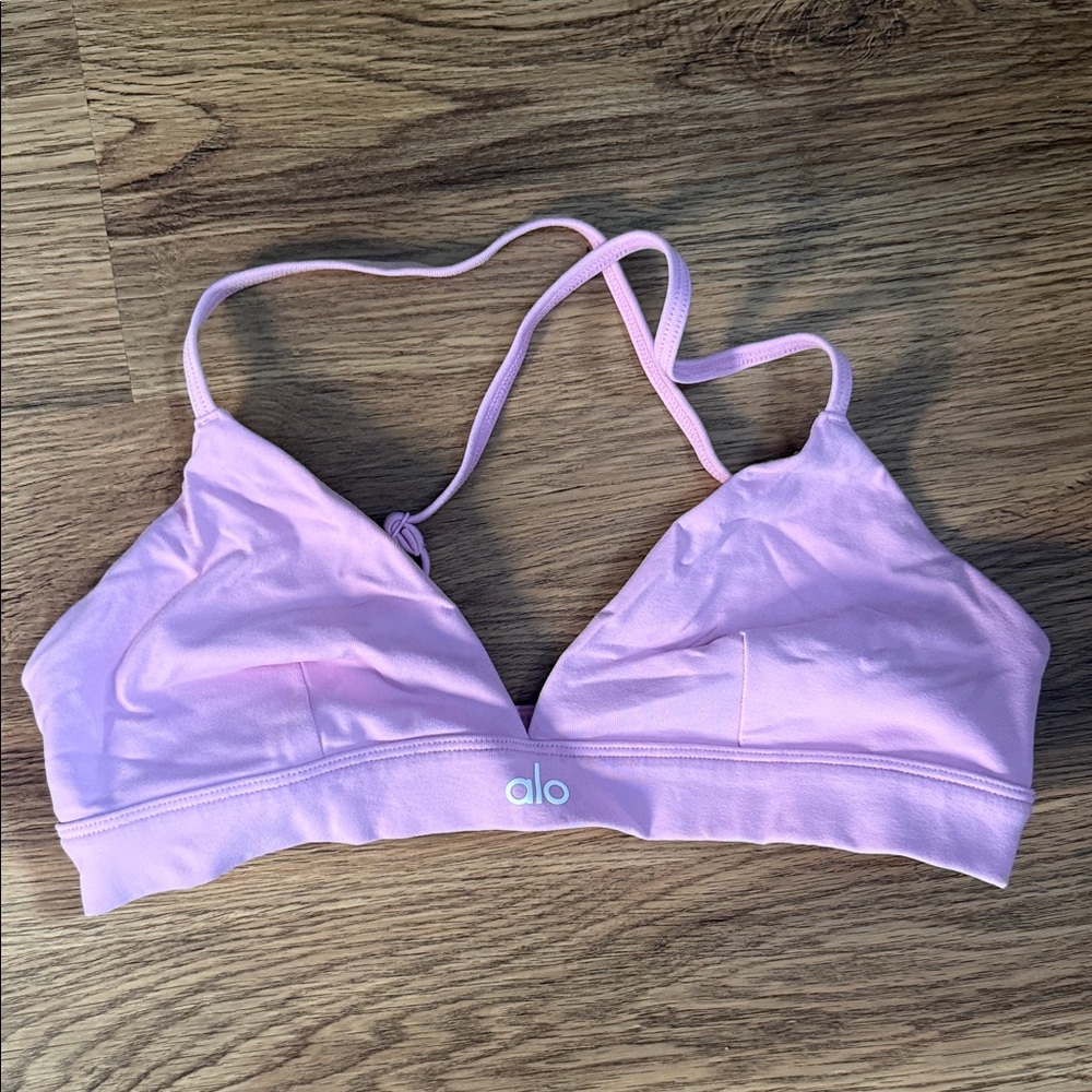 ALO Yoga Light Pink Bralette